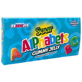 TB Sour Jelly Alphabets 100gm - Box of 10 Packs