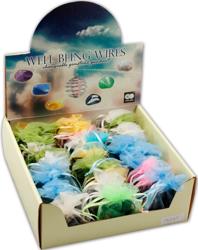 Well Being Pendants (Box of 36 Assorted Bags)
