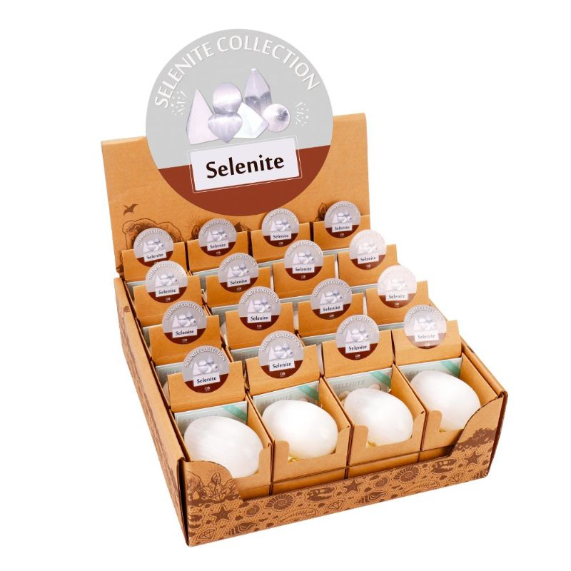 Selenite Egg (Box of 32)