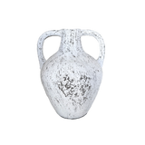 Lombok Urn - Buffalo Antique Whitewash Medium (42cm)