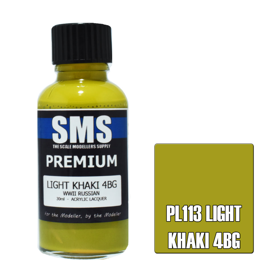 AIR BRUSH PAINT 30ML PREMIUM LIGHT KHAKI 4BG  ACRYLIC LACQUER SCALE