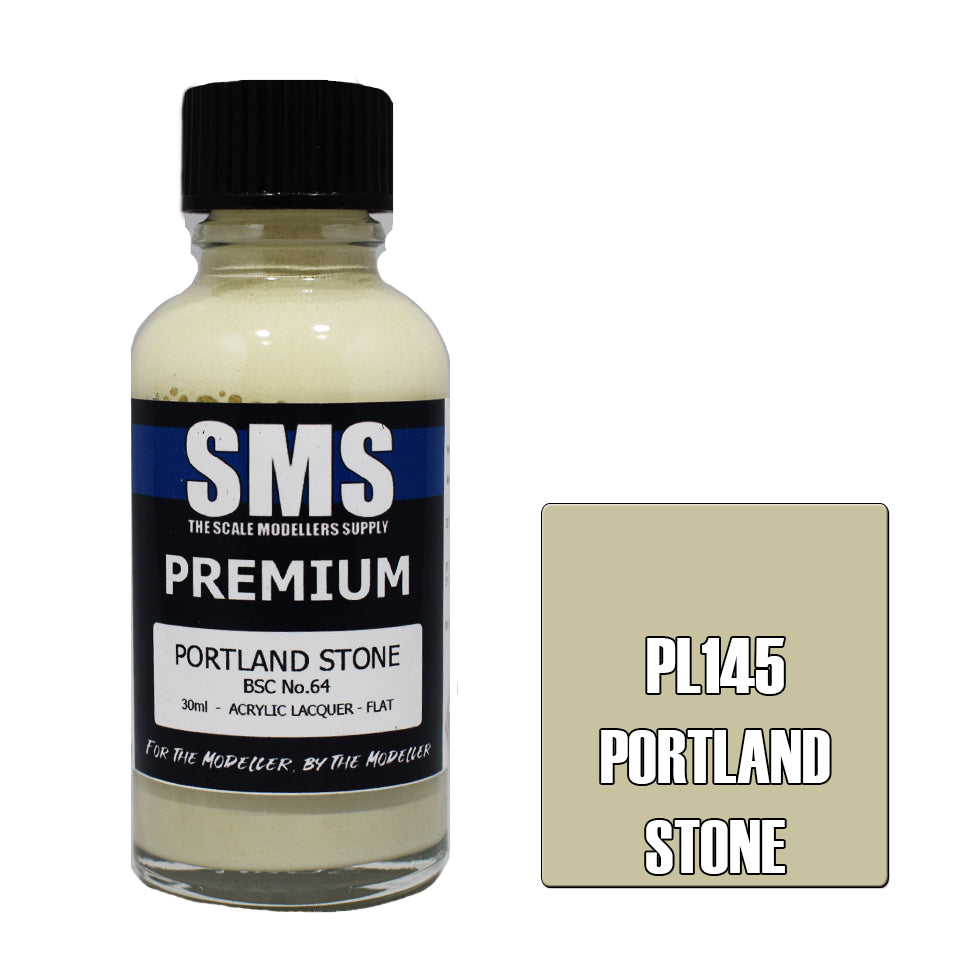 AIR BRUSH PAINT 30ML PREMIUM PORTLAND STONE  ACRYLIC LACQUER SCALE
