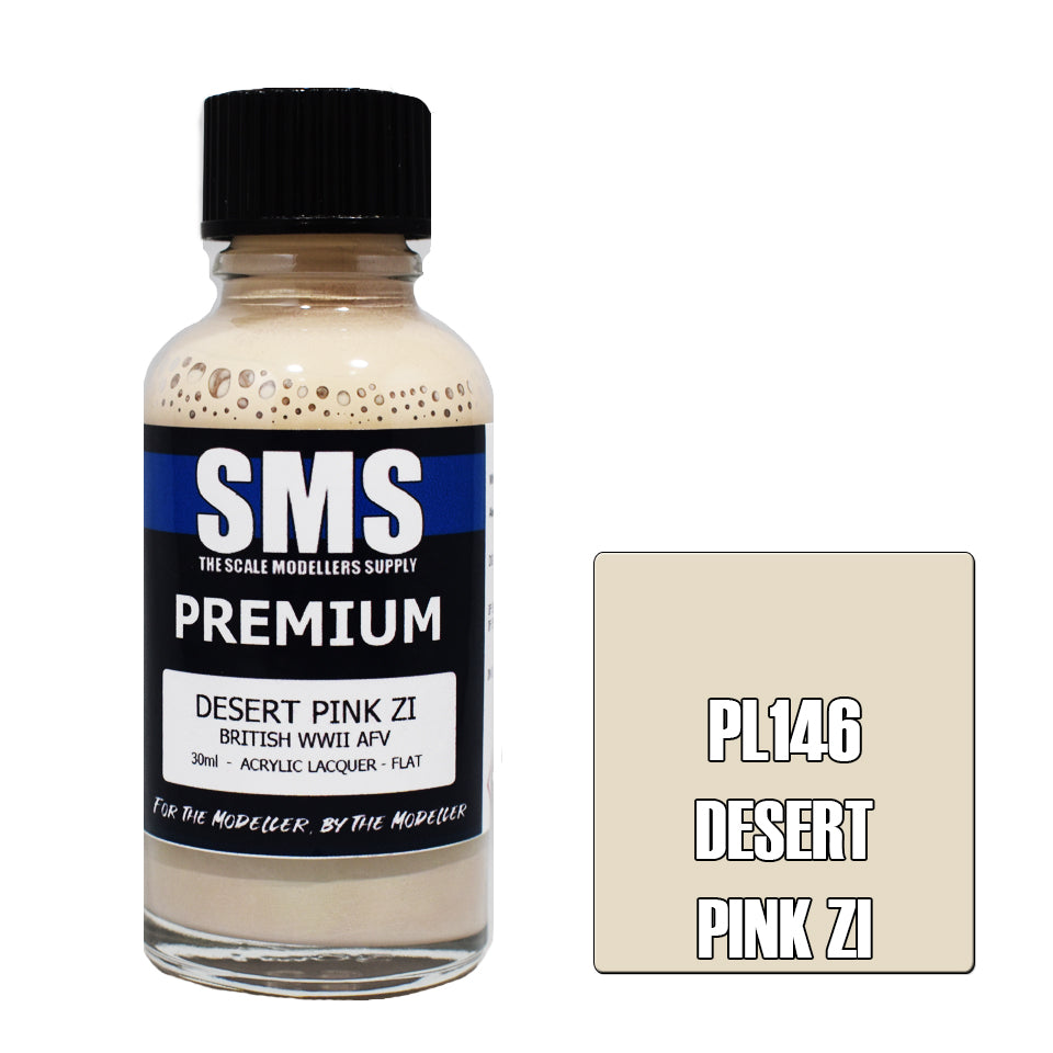 AIR BRUSH PAINT 30ML PREMIUM DESERT PINK ZI  ACRYLIC LACQUER SCALE