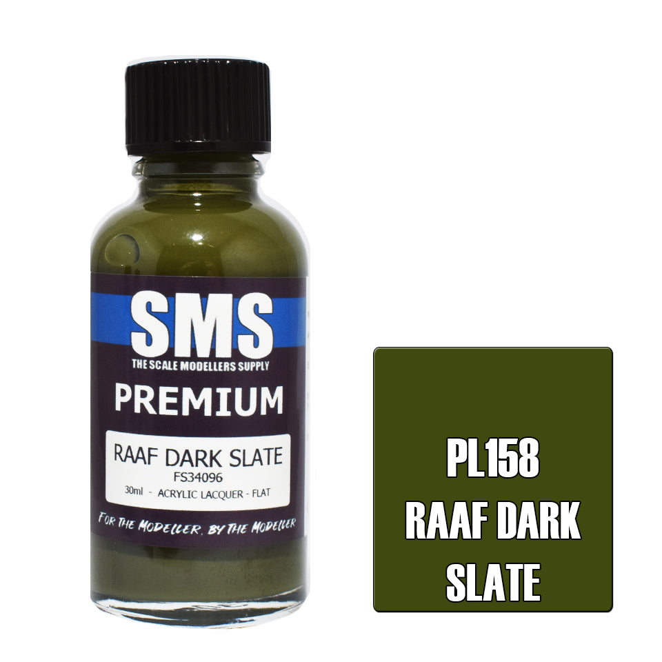 AIR BRUSH PAINT 30ML PREMIUM RAAF DARK SLATE  ACRYLIC LACQUER SCALE