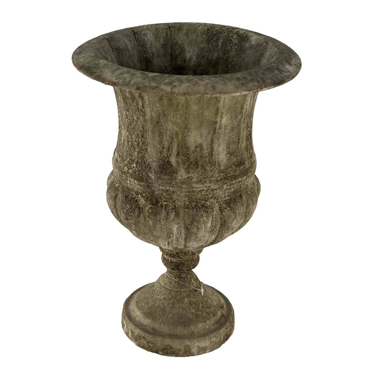 ANTIQUE METAL URN -  255x255x360
