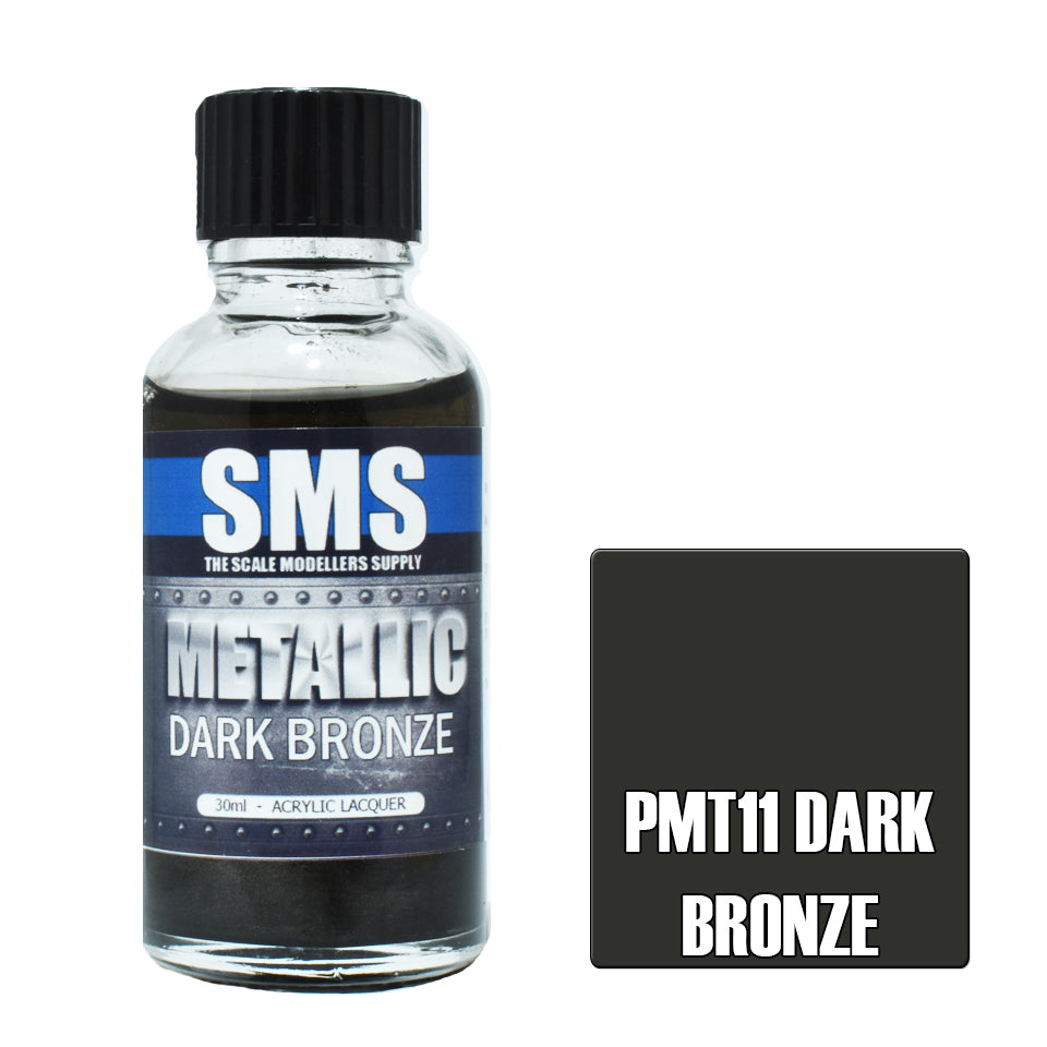 AIR BRUSH PAINT 30ML METALLIC DARK BRONZE  ACRYLIC LACQUER SCALE