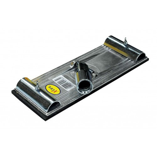 Metal pole sander head #6193, 230x80mm, ergonomic design for efficient wall and ceiling sanding.