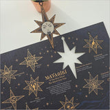 Pop-Out A3 Wall Art: Matariki Stars (Hanging Ornaments) Pop-Out Collection