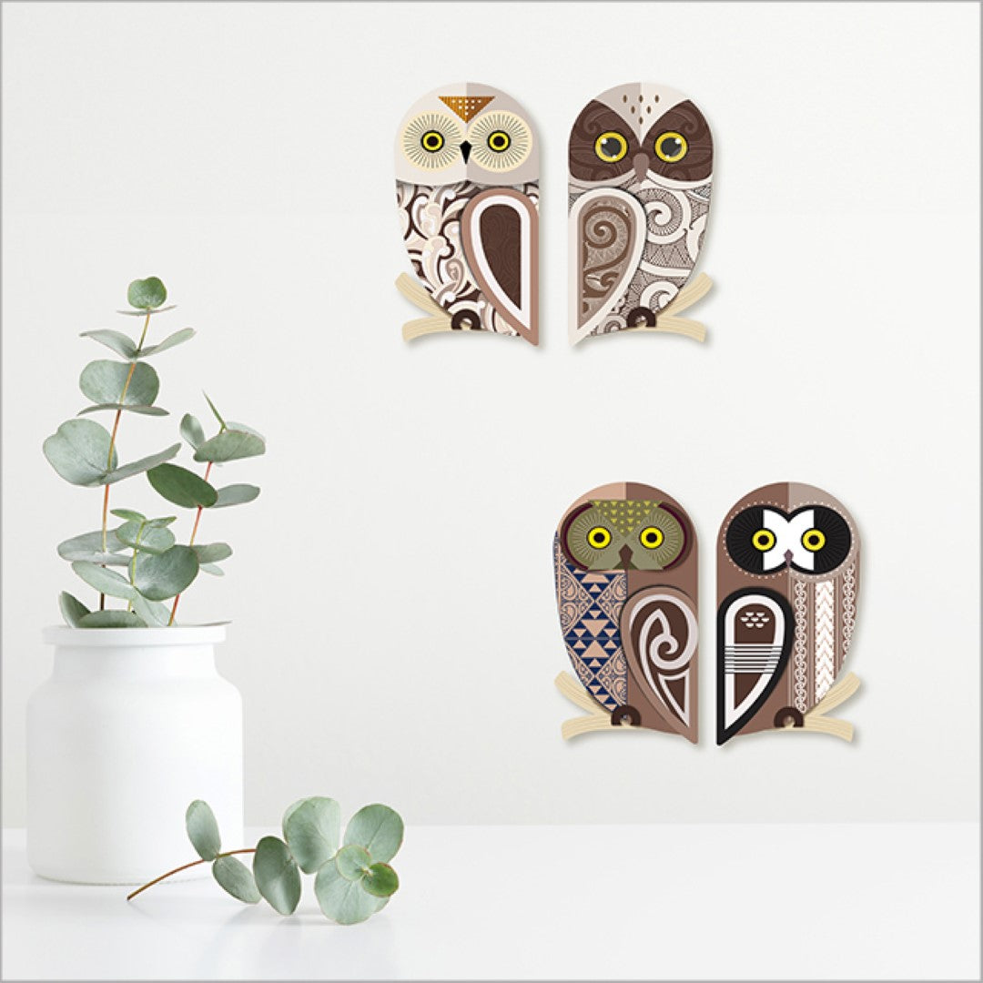 Wall Art - Pop Out Ruru Set