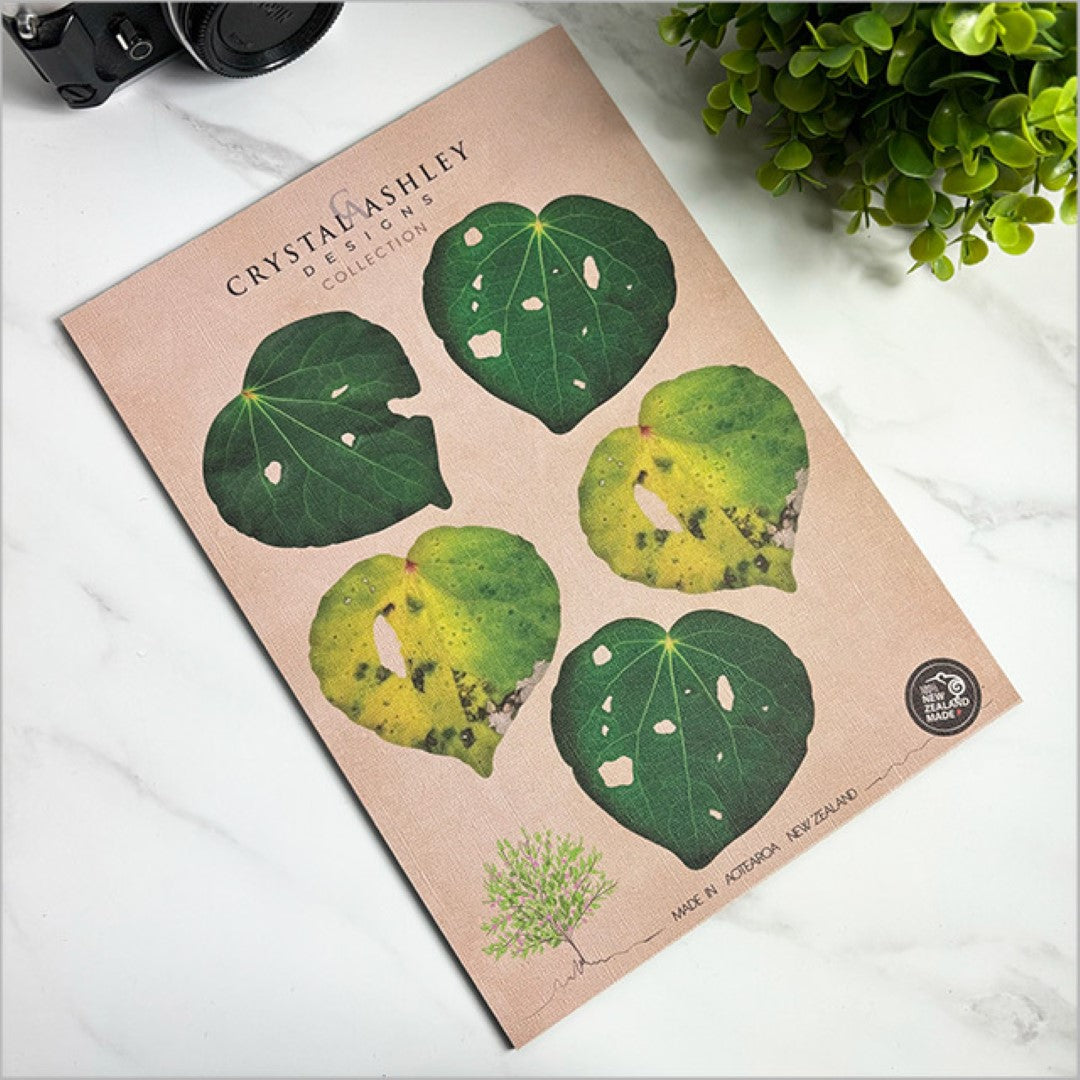 Wall Art - Pop Out Kawakawa Leaves Set