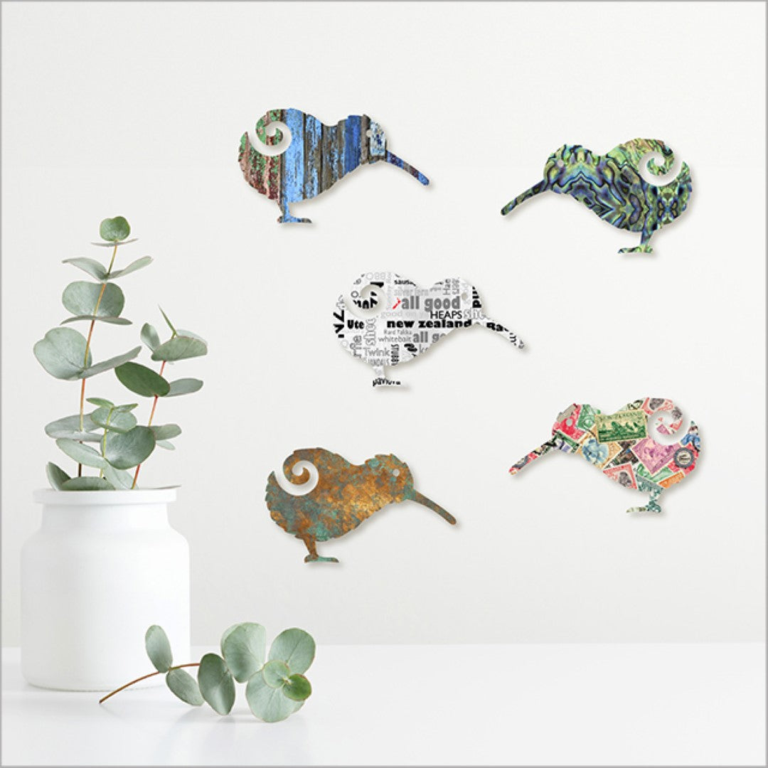 Wall Art - Pop Out Koru Kiwi Set