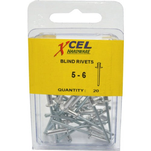 DIY Rivets Aluminium 73 As 5- 6 (20)