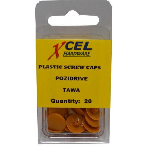 Plastic Screw Caps - Pozi    Tawa   (20)