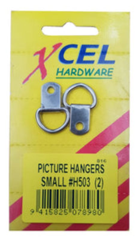 Picture Hangers #H503 - Small Single Hole 2-pce Carded Xcel