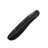 Wireless Presentation Remote with Red Laser Pointer - 27m Range - Compatible with Mac & Windows