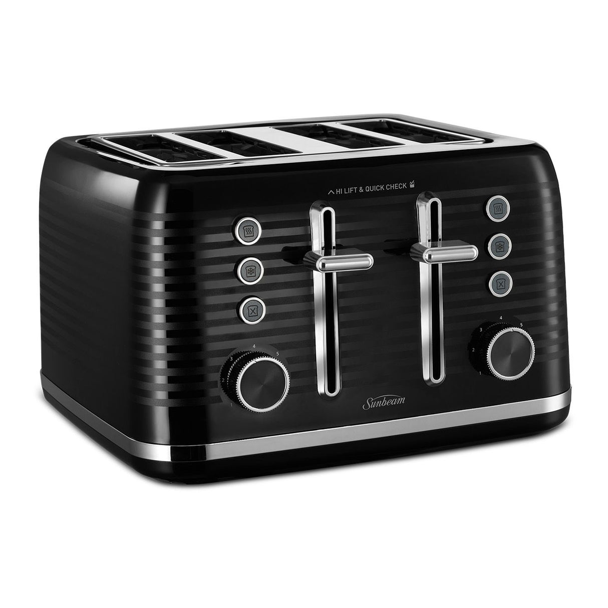 Kettle & Toaster Breakfast Set - Rise And Shine (Black) Sunbeam