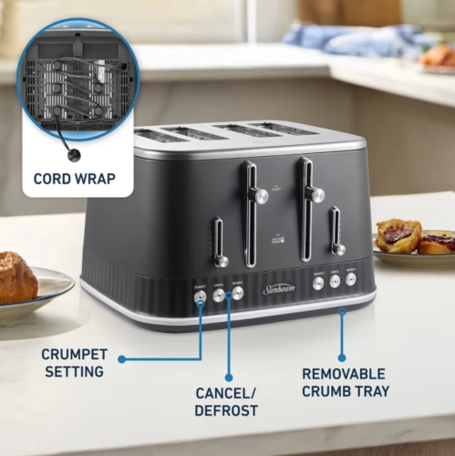 BREAKFAST PACK UP - Sunbeam FRENCH RIVIERA COLLECTION (BLACK)