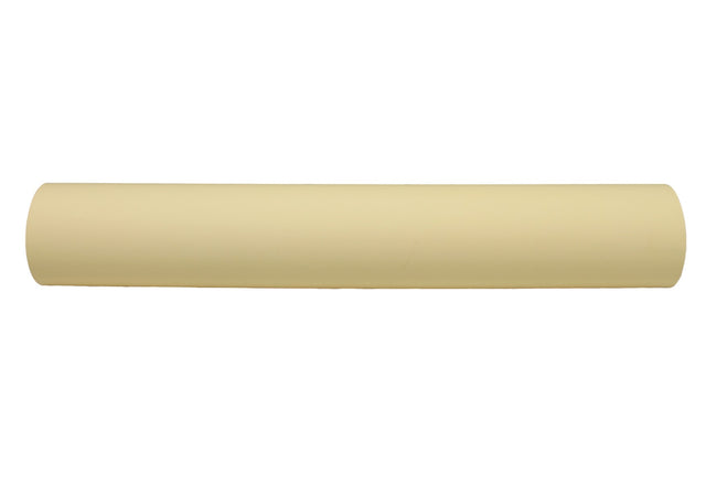Solid oatmeal matte pearl wrap roll, 60m x 60cm, ideal for elegant gift packaging and sustainable presentations.