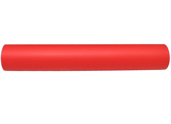 Solid red Pearl Wrap roll, 60 microns thick, 60cm x 75m, perfect for elegant gift wrapping and protective packaging.