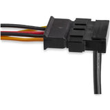 4-Way SATA Power Splitter Adapter Cable - Expand Your PC Connectivity with 4 Female Connectors