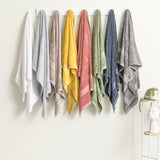 Renee Taylor Stella 650 GSM Super Soft Bamboo Cotton 4 Pack Bath Sheet Silver