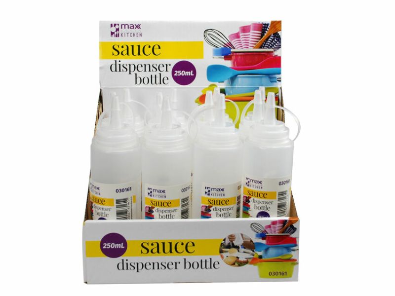 Kitchen Squeez Bottle - 250ml (Set of 12)