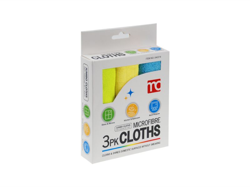 Microfibre Cleaning Cloth - Maxcare (24 Packs)