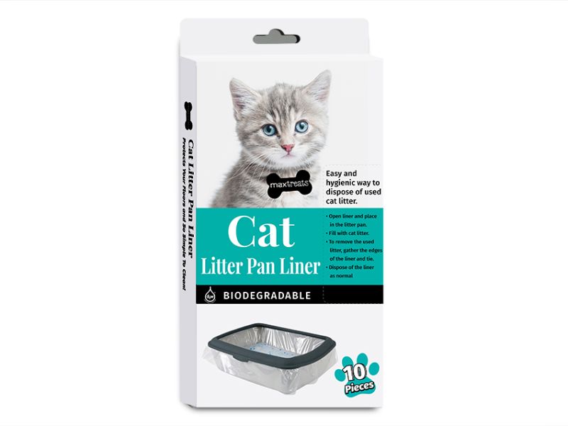 Cat Litter Liner Bags - Biodegradable (24 Packs)
