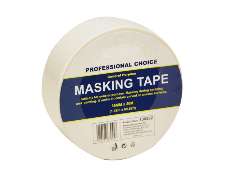 Masking Tape - General Purpose 20m (Set of 6)
