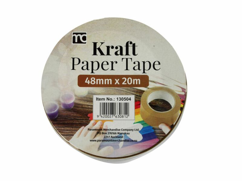 Kraft Paper Tape - 20m (Set of 6)