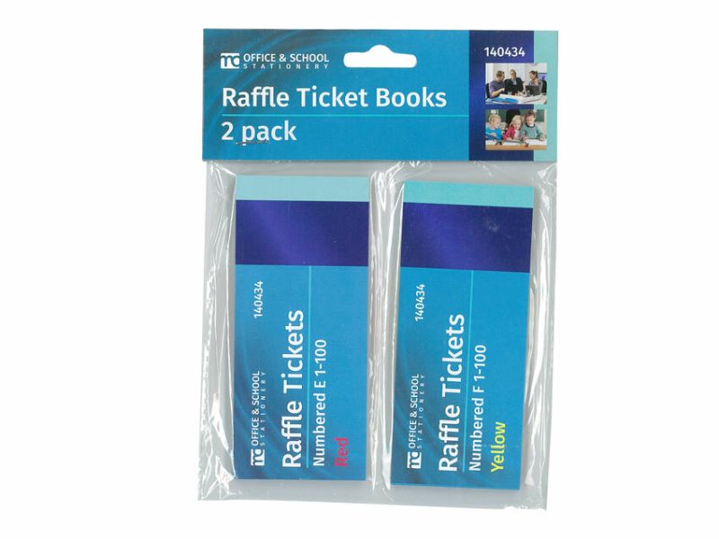 Raffle Ticket Book (12 Packs)