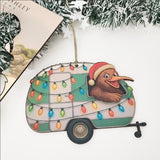Pop-Out Ornaments: Kiwi Xmas Set 3 POP-OUT Ornaments