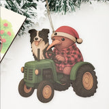 Pop-Out Ornaments: Kiwi Xmas Set 4 POP-OUT Ornaments