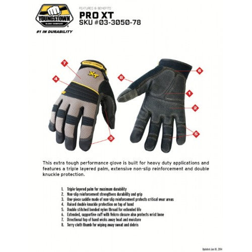 Youngstown Pro Xt Work Gloves - Large