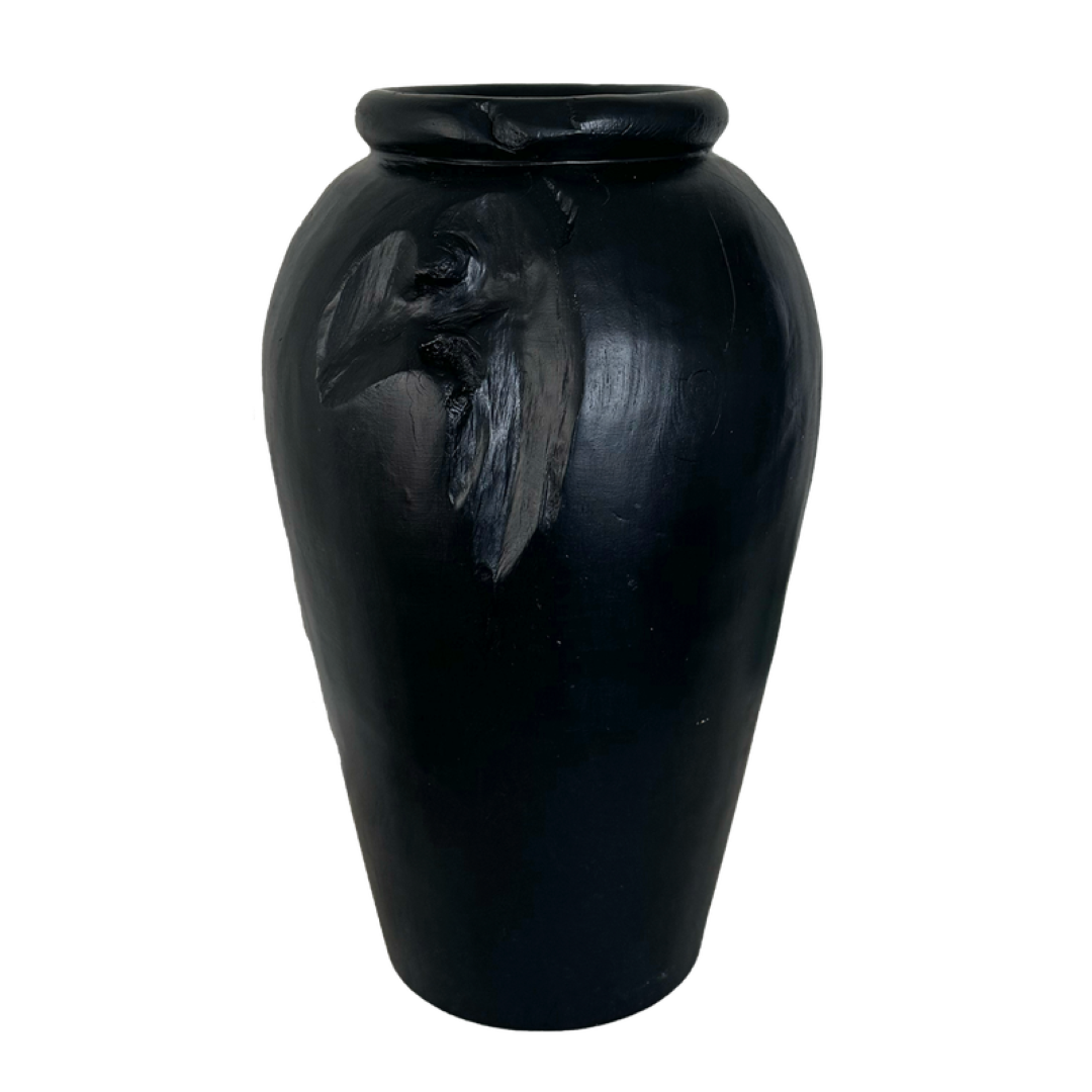 Vase - Organic Teak Yakisugi (40cm)