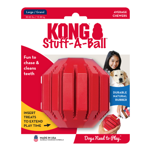 Dog Toy - KONG Stuff A Ball Large (8.9 x 8.9 x 8.9cm)