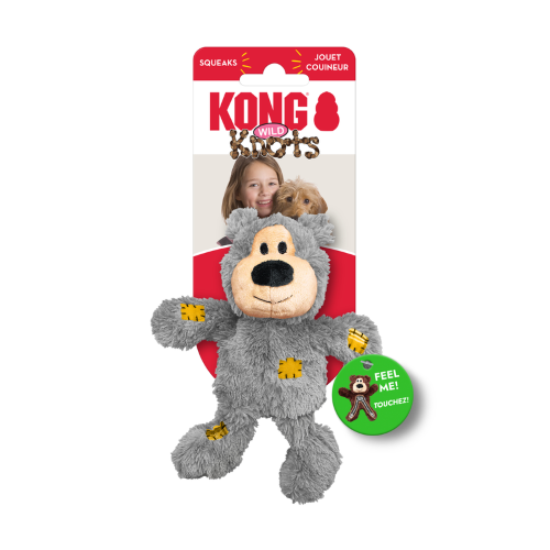 Dog Toy - KONG Wild Knots Bear Assorted (XS)