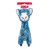 Dog Toy - KONG Low Stuff Stripes Llama (Medium)