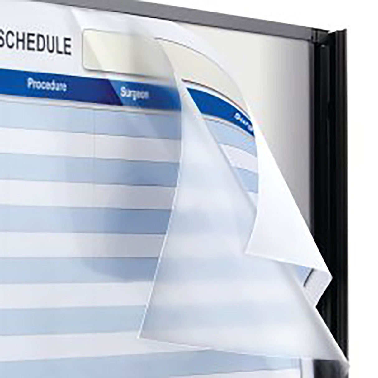 QUARTET Whiteboard InView Lens 305x520mm, a durable, compact board for clear note-taking and presentations.