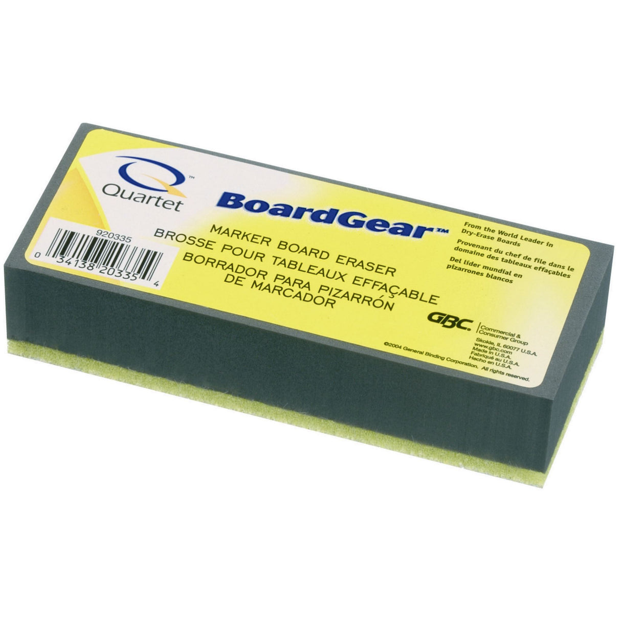 Quartet Boardgear Whiteboard Eraser