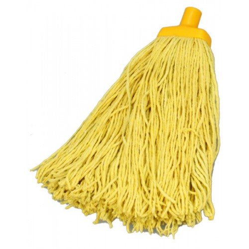 Mop Heads Cotton (Yellow)    400g Commercial