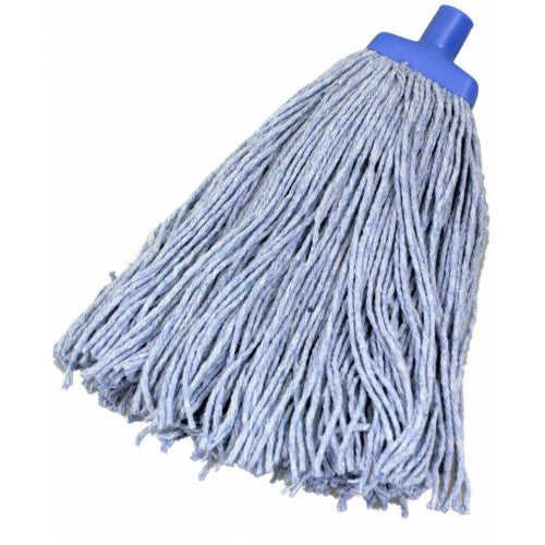 Mop Heads Cotton (Blue)  400g Commercial