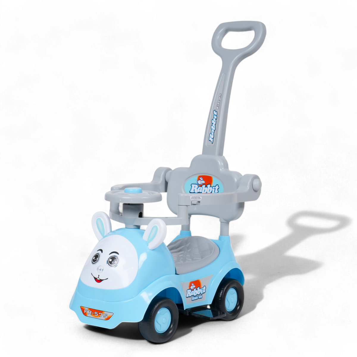 Kids Rabbit 3-in-1 Ride-On Toy FR-170 Blue