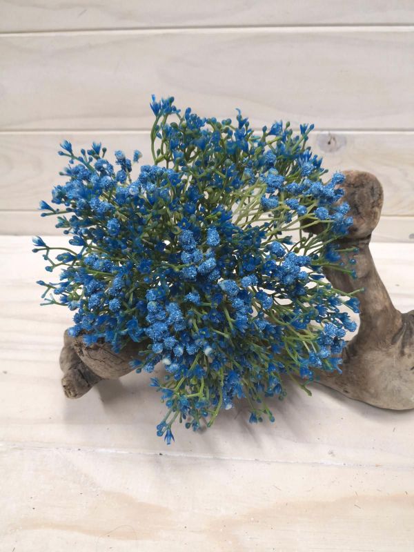 Gypsophilia Posy (Blue)