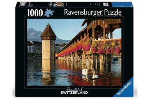 Jigsaw Puzzle - Ravensburger C+R Luzern Kapellbrucke (1000pcs)