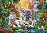 Jigsaw Puzzle - Ravensburger White Tiger Family Puzzle (1000pcs)