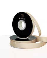 Ribbon - Grosgrain 13mm x 30mtrs Cappuccino
