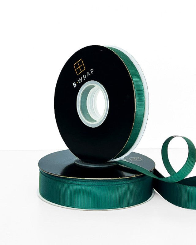 Ribbon - Grosgrain 13mm x 30mtrs Hunter Green