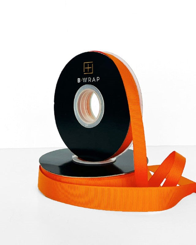 Ribbon - Grosgrain 13mm x 30mtrs Orange