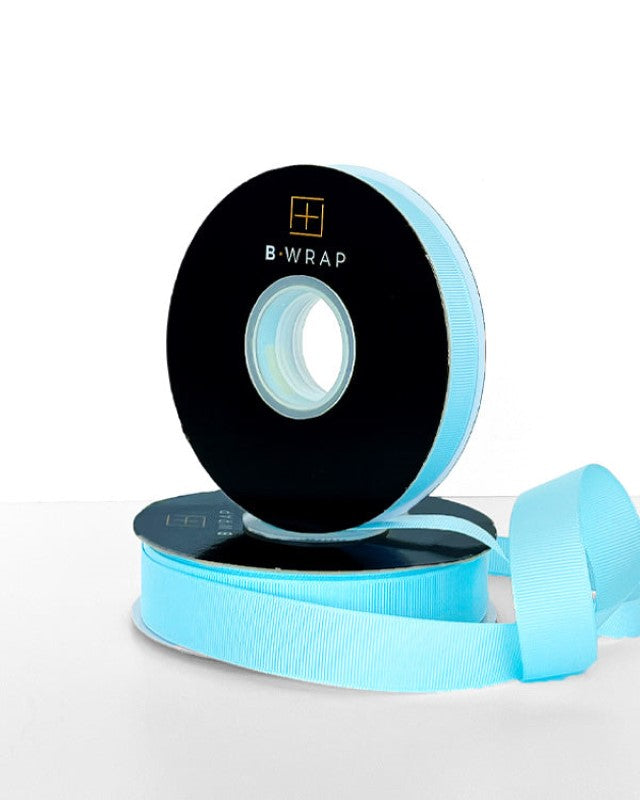 Ribbon - Grosgrain 13mm x 30mtrs Pale Blue